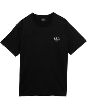 A.P.C. T-Shirt Rue Madame - Black