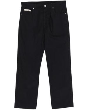 Moschino Straight-Leg Trousers - Black