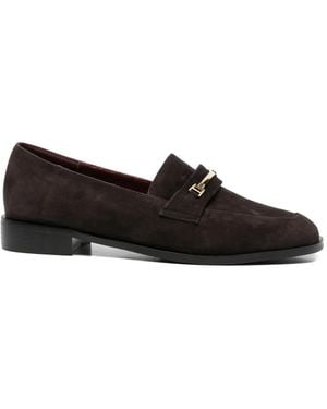 Linda Baumann Horsebit Loafers - Black