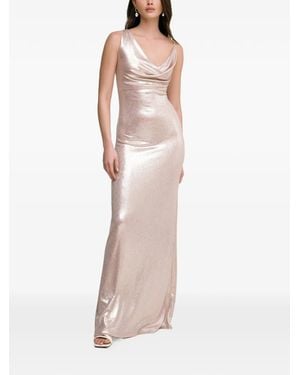 MARCELLA Liberty Scoop-Neck Maxi Dress - Multicolour