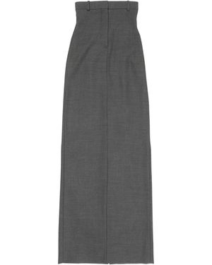 Acne Studios High-Waisted Long Skirt - Grey
