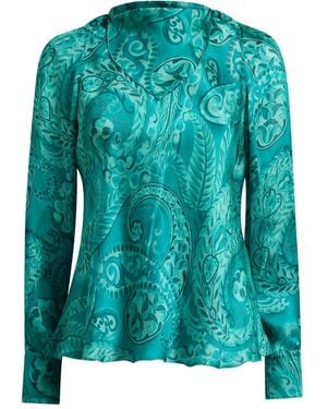 Etro Printed Blouse - Green