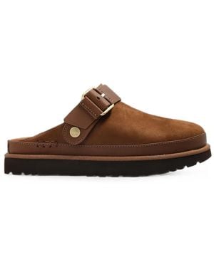 UGG Goldenstar Villa Mules Mit Schnalle - Braun