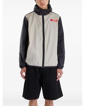 COMME DES GARÇONS PLAY X K-Way Claude Hooded Jacket - Grey