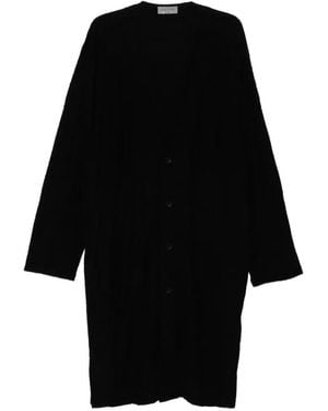Yohji Yamamoto Button Quilted Jacket - Black