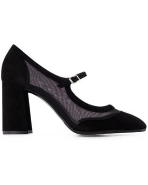CAREL PARIS Sachanight Mesh-Pumps - Schwarz
