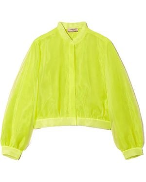Twinset ボンバージャケット - イエロー