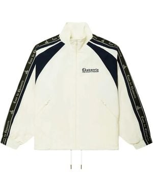 Willy Chavarria Casa Logo-Embroidered Jacket - Natural