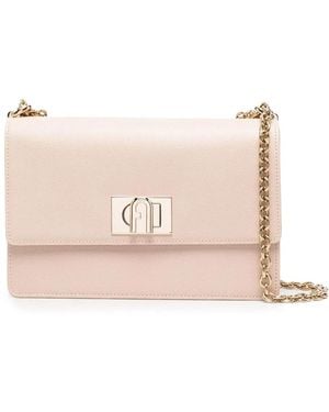 Furla 1927 Logo Mini Crossbody Handbag - Pink