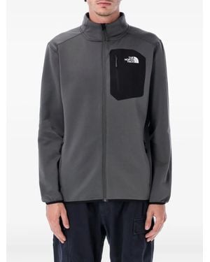 The North Face Crest Full-zip Fleece Jacket - Grey