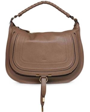 Chloé Marcie Schultertasche - Braun