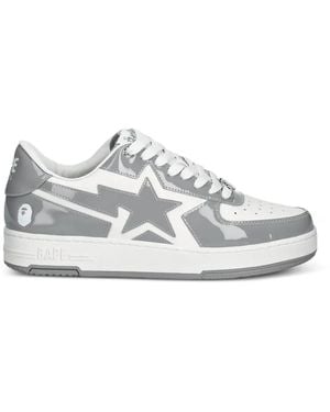 A Bathing Ape Star-embellishment sneakers - Blanco