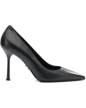 Sergio Levantesi Pointed-Toe Heeled Court Shoes - Black