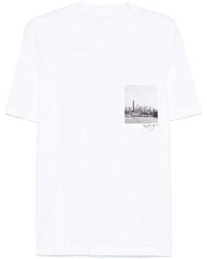 Helmut Lang Skyline Postcard T-Shirt - White