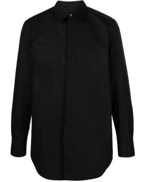 Jil Sander ボタン シャツ - ブラック