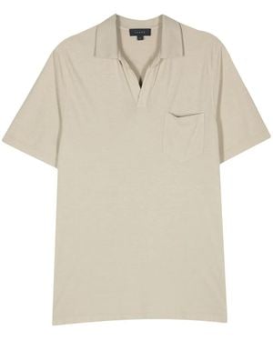 Sease Cotton Polo Shirt - Natural