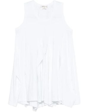 Comme des Garçons Draped Asymmetric T-Shirt - White