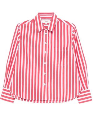 Xirena Gestreiftes Monroe Hemd - Rot