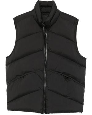 Tom Ford Quilted Padded Gilet - Black