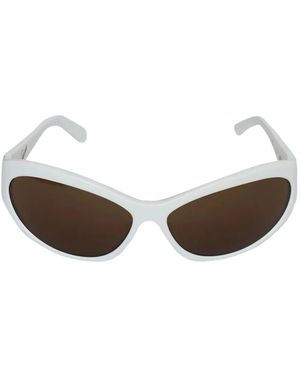 VAQUERA Cat-Eye Sunglasses - White