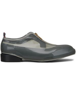 Thom Browne Overshoe Leather Sole Longwing Brogues - Grey