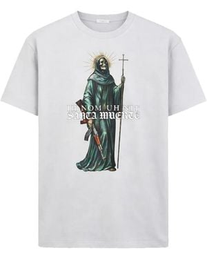 ih nom uh nit Graphic Print T-Shirt - White