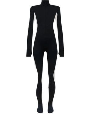 DSquared² Skiers Jersey Jumpsuit - Black