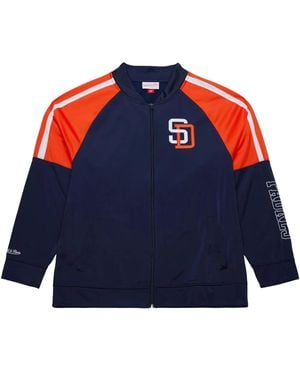 Mitchell & Ness San Diego Padres ジャケット - ブルー