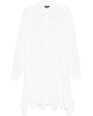 Comme des Garçons Panelled Shirt - White
