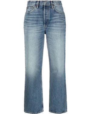 RE/DONE 90S Low Slung Denim Jeans - Blue