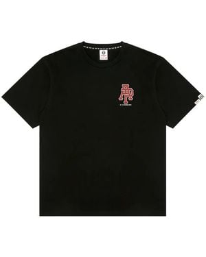 Aape By A Bathing Ape Logo-Print T-Shirt - Black
