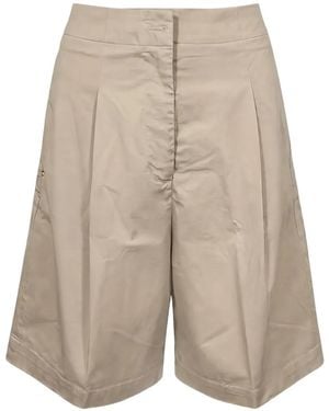 Re-hash Kiria Pleated Wide-Leg Shorts - White