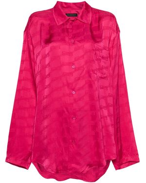 Balenciaga ロゴ シャツ - ピンク