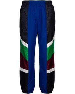 Lacoste アップリケ トラックパンツ - ブルー