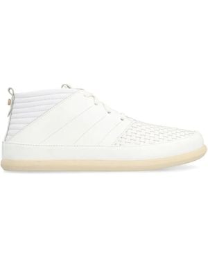 Volta Footwear Leather Sneakers - White