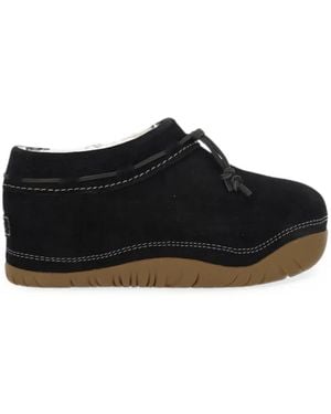 UGG Suede-Finish Clogs - Black