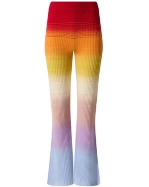 Perfect Moment Knit Flared Trousers