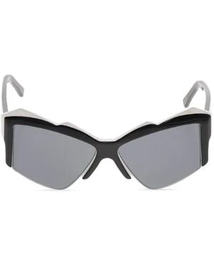 Philipp Plein Butterfly Sunglasses - Grey