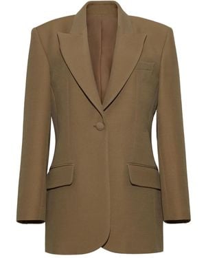 Adam Lippes Blazer con botones - Verde