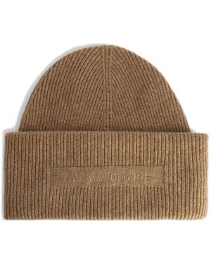 Zadig & Voltaire カシミア ビーニー - ブラウン