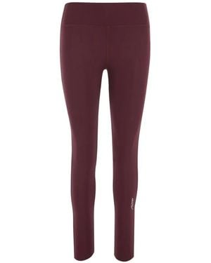 Autry Logo-Print Slim-Fit Trousers - Purple
