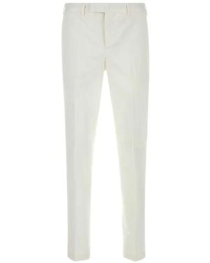 PT Torino Slim-Fit Chinos - White