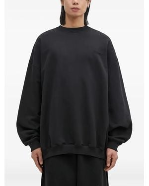 Vetements Felpa Con Ricamo - Nero