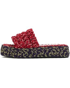 Bimba Y Lola Slippers Met Touw - Rood