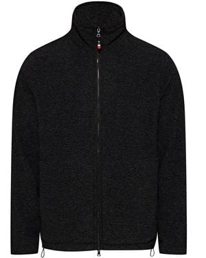 Orlebar Brown Senon Wool-Blend Funnel-Neck Sweatshirt - Black