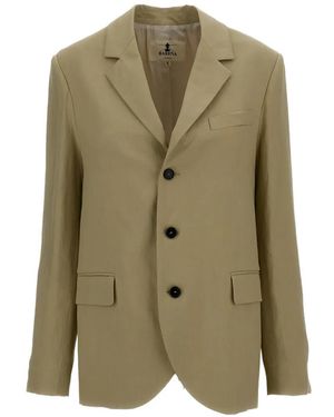 Barena Buttoned Jacket - Green