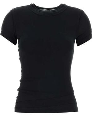 Alexander Wang Crew-Neck T-Shirt - Black