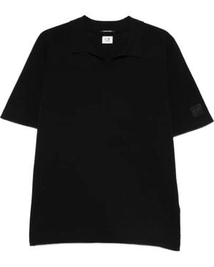 C.P. Company Logo-Patch T-Shirt - Black