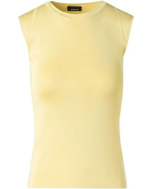Akris Sleeveless Top - Yellow