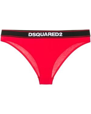 DSquared² Slip Mit Logo - Rot